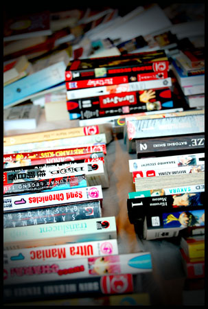 hgar med bcker p bord