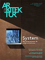 Omslagsbild Arkitektur 3 2013