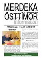 Merdeka & &Ouml;sttimorInformations f&ouml;rsta sida