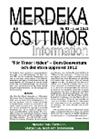 Merdeka & &Ouml;sttimorInformations f&ouml;rsta sida